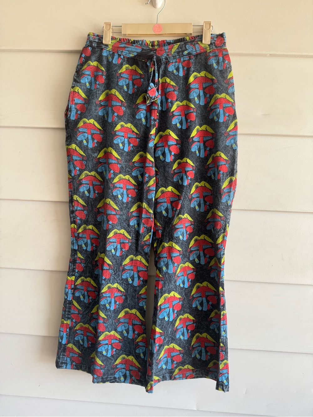 Rising International Mushroom Print V Waist  Pants M